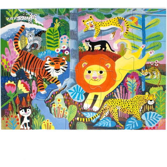 Big Cats 20 Piece Puzzle - Puzzles - 3