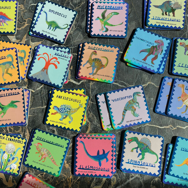 Shiny Dinosaur Memory and Matching Game - Games - 5