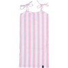 Skye Midi Dress, Just Pink Candy Stripe - Dresses - 1 - thumbnail