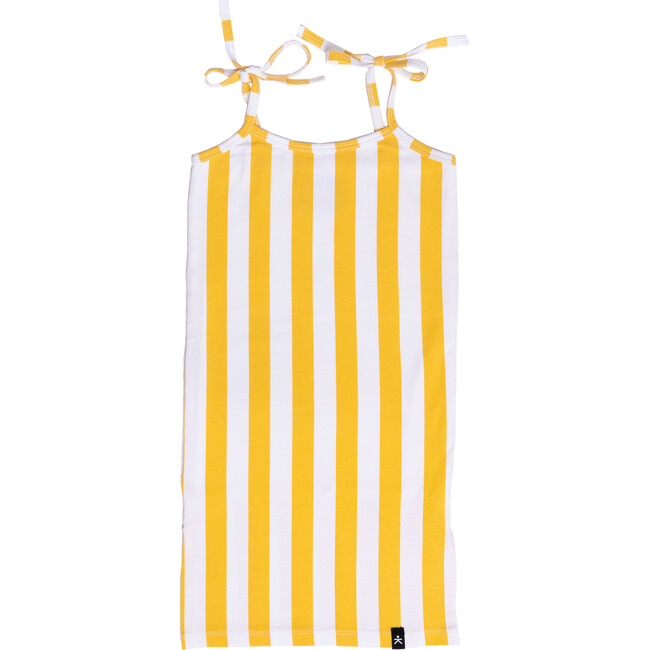 Skye Midi Dress, Marigold Candy Stripe