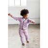 Zip-Up Hooded Jacket, Lilac - Jackets - 2