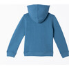 Zip-Up Hooded Jacket, Dusty Navy - Jackets - 3
