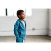 Zip-Up Hooded Jacket, Dusty Navy - Jackets - 4