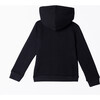 Zip-Up Hooded Jacket, Black - Jackets - 3