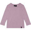 Long Sleeve Tee, Lilac - Shirts - 1 - thumbnail