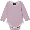 Long Sleeve Onesie, Lilac - Onesies - 1 - thumbnail