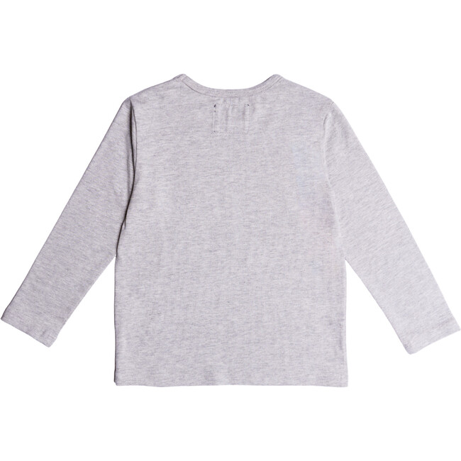 Long Sleeve Tee, Heather Grey - Shirts - 3