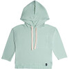 Drop Shoulder Hooded Pullover, Ocean - Sweatshirts - 1 - thumbnail