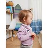 Long Sleeve Onesie, Lilac - Onesies - 4
