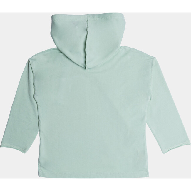 Drop Shoulder Hooded Pullover, Ocean - Sweatshirts - 3