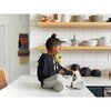 Drop Shoulder Hooded Pullover, Black - Sweatshirts - 2