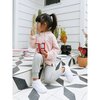 Drop Shoulder Hooded Pullover, Just Pink - Sweatshirts - 4