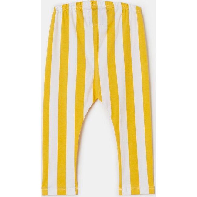 Cozy Pant, Marigold Candy Stripes - Pants - 3