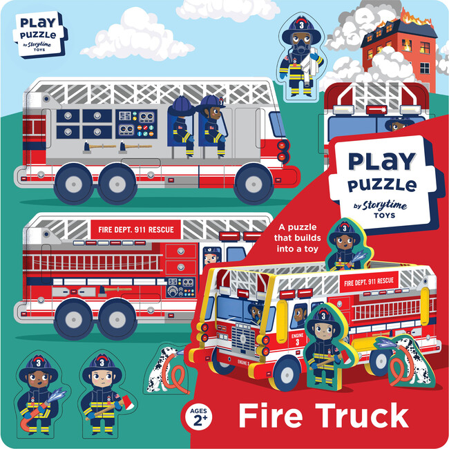 Play Puzzle, Fire Truck