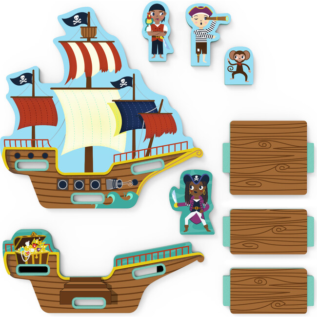 Play Puzzle, Pirate Ship - Puzzles - 2