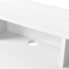 Creativo Wooden Writing Desk with Storage, White/Natural - Desks - 6 - thumbnail