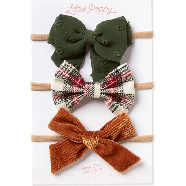 Three Little Bows Headband-Magnolia Springs