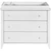 Sprout 3-Drawer Changer Dresser, White - Dressers - 1 - thumbnail