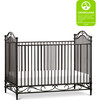Camellia 3-in-1 Convertible Crib, Vintage Iron - Cribs - 3