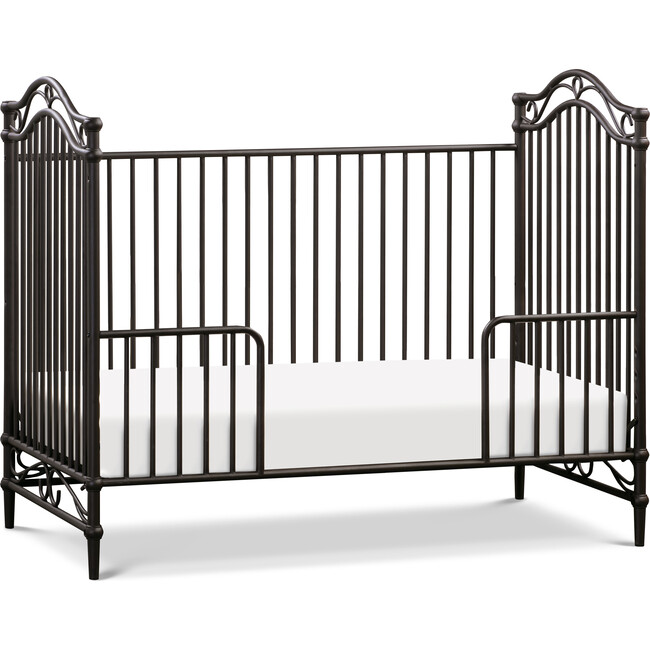 Camellia 3-in-1 Convertible Crib, Vintage Iron - Cribs - 4