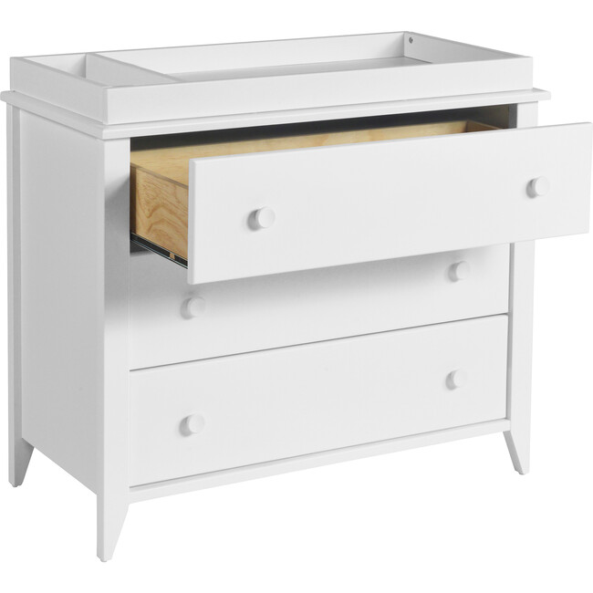 Sprout 3-Drawer Changer Dresser, White - Dressers - 4