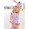 Poodle Flutter Sleeve Leotard, Pink - Leotard - 2