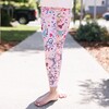 Poodle Goes To Paris Leggings, Pink - Leggings - 3