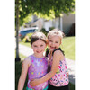Poodle Flutter Sleeve Leotard, Pink - Leotard - 3