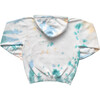 Embroidered Adult Mama Hoodie, Sea & Ivory - Sweatshirts - 2