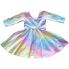Twirly Dress, Pastel Tie Dye - Dresses - 1 - thumbnail