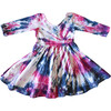 Twirly Dress, Blue Razz Tie Dye - Dresses - 1 - thumbnail