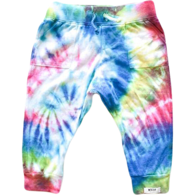 multi colored joggers