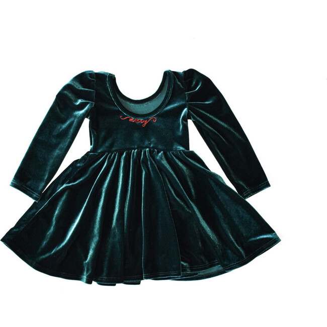 slim fit dress slacks Christmas Costume Halter Neck Velvet Mini Dress Green main image 1