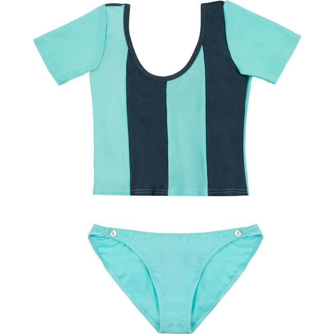 Sally Two-Piece, Tropical Blue Titanium - Two Pieces - 1