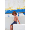 Jim Swim Trunks, Navy Stars - Swim Trunks - 2
