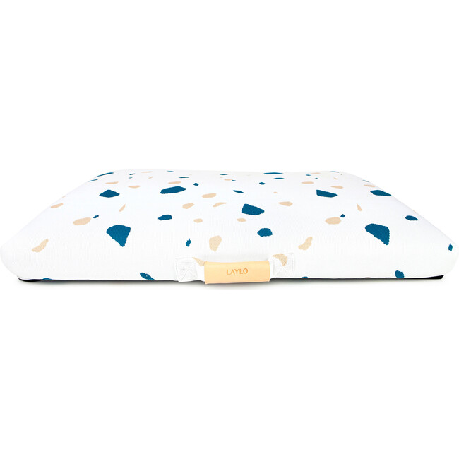 Terrazzo Dog Bed, White