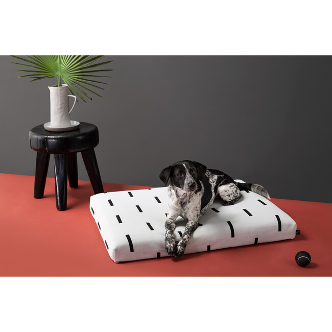 Boho Dog Bed, White - Pet Beds - 4