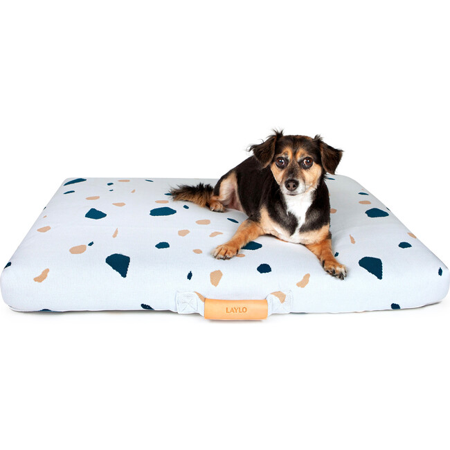 Terrazzo Dog Bed, White - Pet Beds - 4