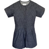 Women's Andre Playsuit, Navy - Jumpsuits - 1 - thumbnail