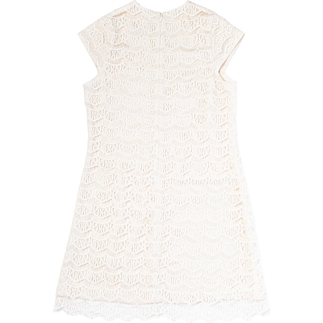 Diana Dress, Scalloped Lace - Dresses - 3