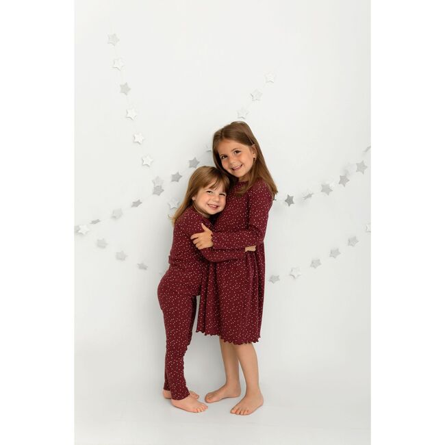 Star Print Set, Maroon - Mixed Apparel Set - 5