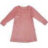 Velour Nightgown, Pink - Nightgowns - 1 - thumbnail