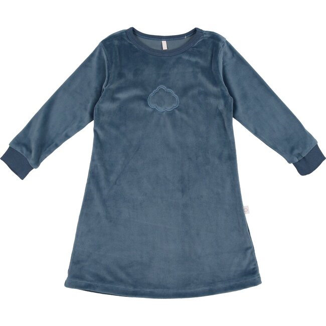 Velour Nightgown, Blue