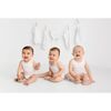 Baby Girl Undershirts-3 Pack, White - Shirts - 5