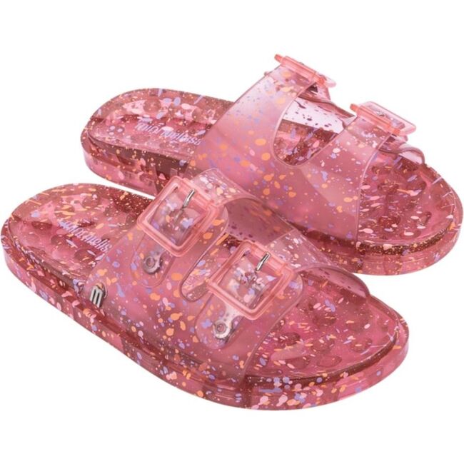 Wide II Kids Sandal, Pink Splatter - Sandals - 1
