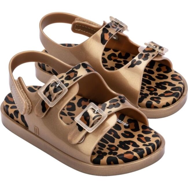 Wide II Baby Sandal, Gold - Sandals - 1
