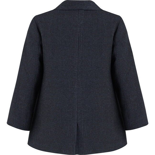 Pimlico Coat, Prince of Wales Navy - Wool Coats - 4