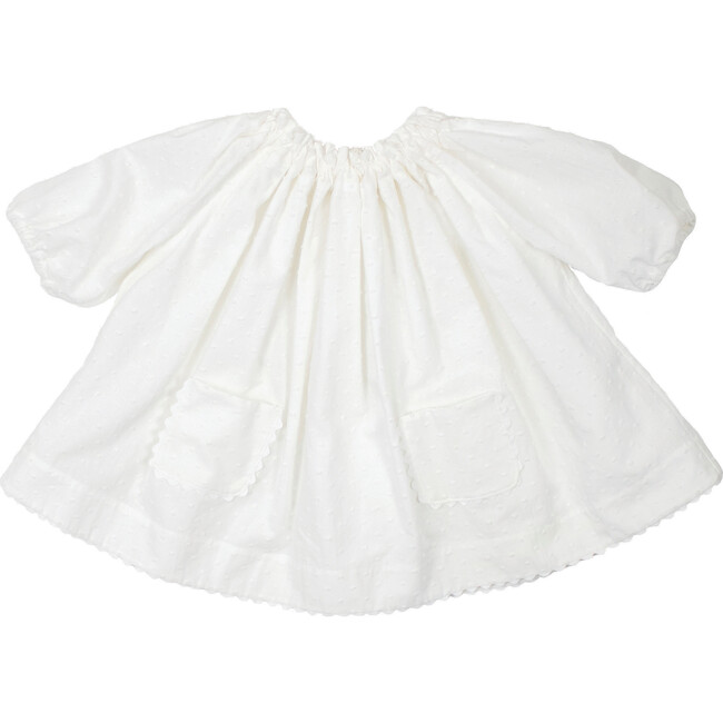 Sabine Dress Set, White Swiss Dot - Mixed Apparel Set - 1