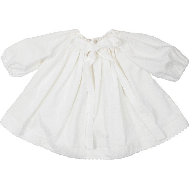Sabine Dress Set, White Swiss Dot - Mixed Apparel Set - 3