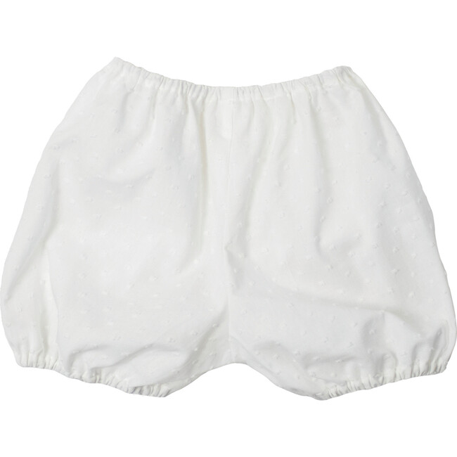 Sabine Dress Set, White Swiss Dot - Mixed Apparel Set - 4